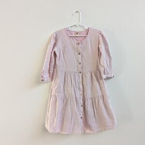 Young & Free Pink Dress Girls 10-11 Years Girly